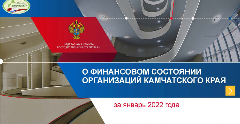 О финансовом состоянии организаций Камчатского края за январь 2022 года.